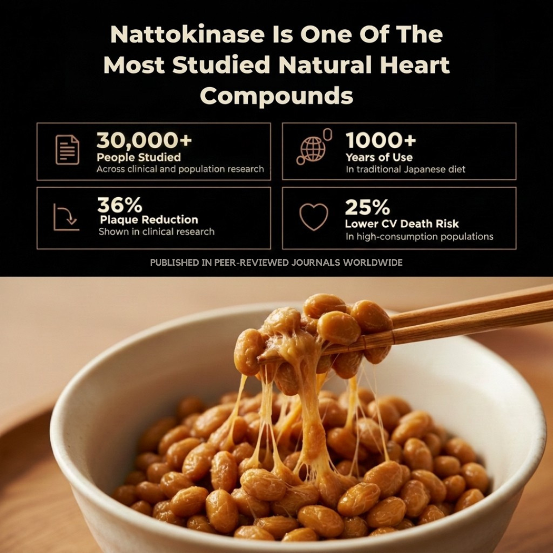 Circulene Nattokinase 10,000 FU - Dissolves the hardened plaque trapped inside your artery walls