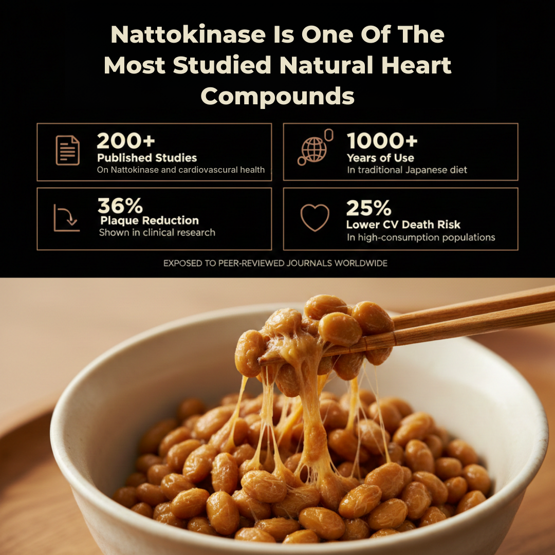Circulene Nattokinase 10,000 FU - Dissolves the hardened plaque trappe